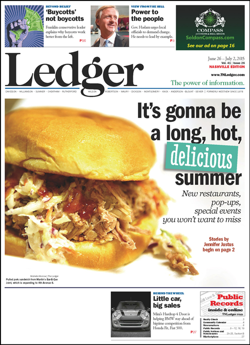 The Nashville Ledger Food RoundUp Embers Ski Lodge